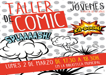 Club de Lectura Jóvenes, Taller Cómic