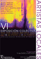 Alumnos de Las Rozas visitan la exposición de Artistas Locales el 27 de enero