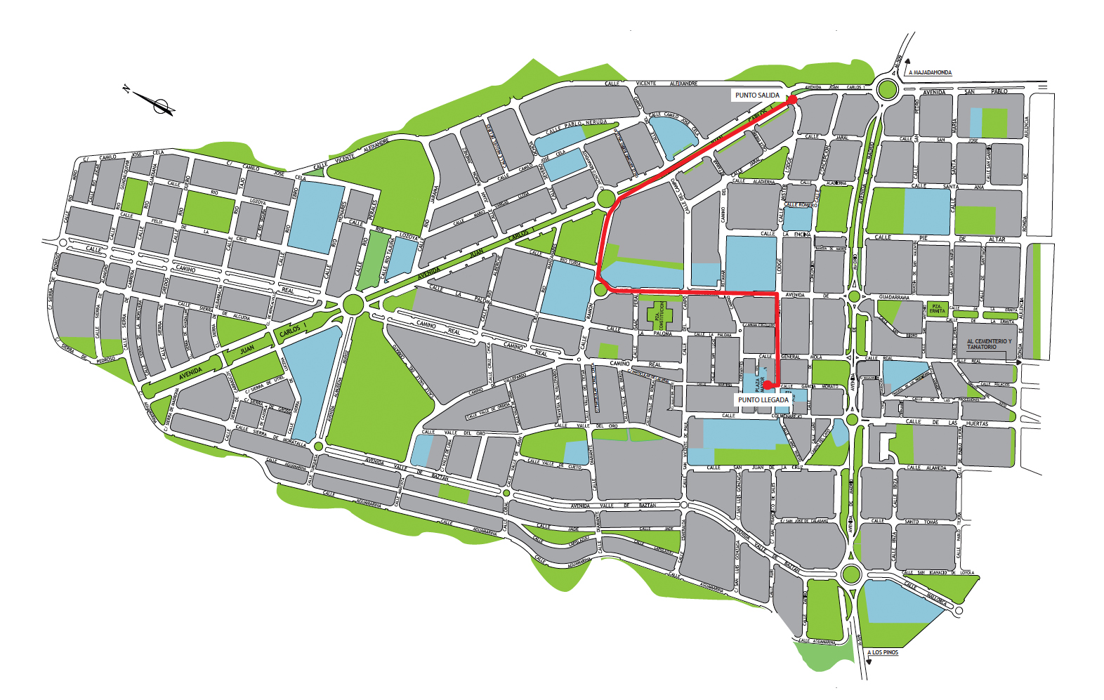 Nuevo recorrido