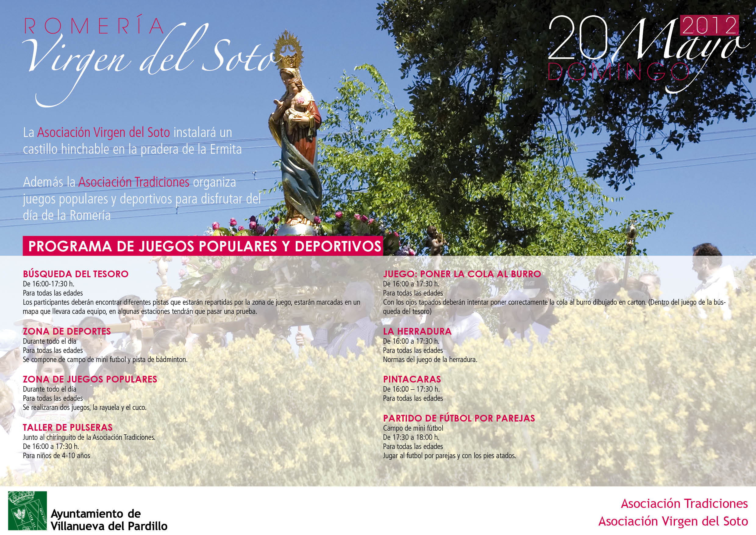 Actividades Lúdicas Romería Virgen del Soto