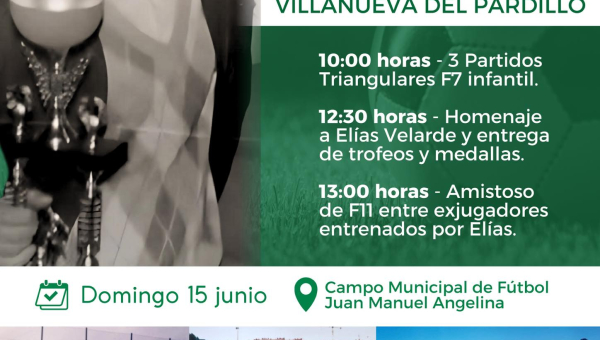 Villanueva del Pardillo celebra el Primer Memorial Elías Velarde