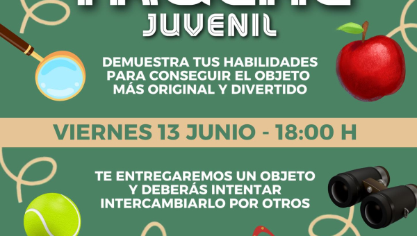 Actividades juveniles Centro Cívico. Trueke juvenil en Villanueva del Pardillo