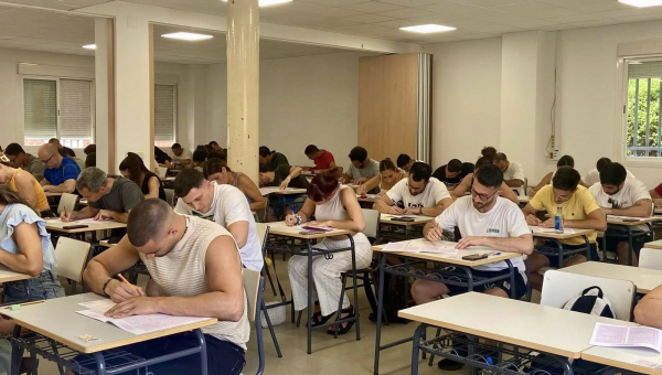 160 aspirantes realizan las pruebas psicotécnicas del proceso selectivo para las 8 plazas de Policía Local por turno libre en Villanueva del Pardillo