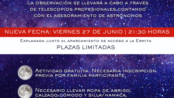 Villanueva del Pardillo organiza una jornada de observación astronómica en familia