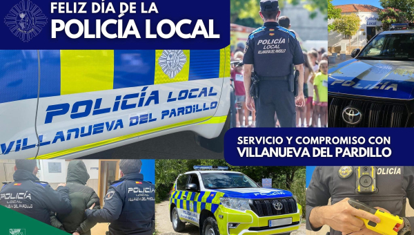 Día de la Policía Local, servicio y compromiso con Villanueva del Pardillo 