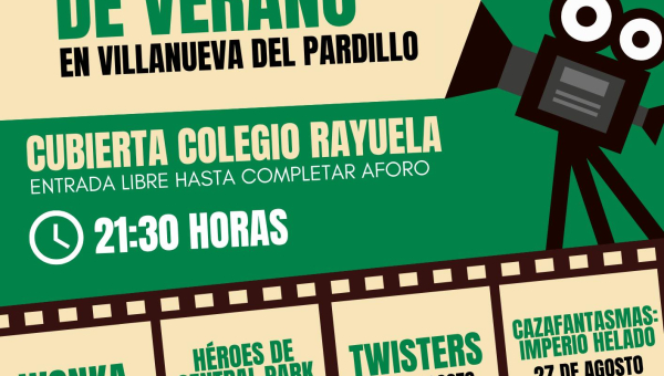Cine de Verano en Villanueva del Pardillo