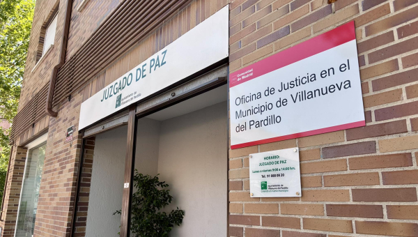 Nueva Oficina de Justicia en Villanueva del Pardillo en sustitución del Juzgado de Paz