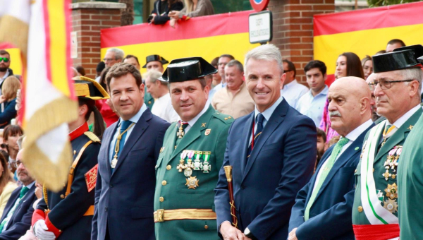 Villanueva del Pardillo celebra la festividad de la Virgen del Pilar junto a la Guardia Civil