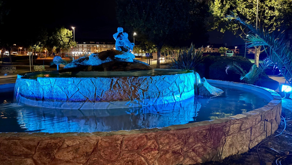 Villanueva del Pardillo continúa renovando sus fuentes ornamentales