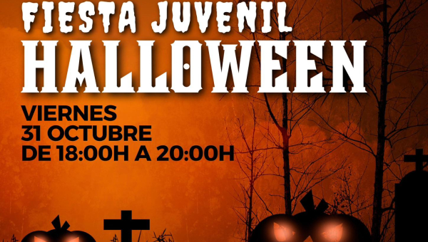 Actividades juveniles Centro Cívico. Fiesta juvenil Halloween en Villanueva del Pardillo