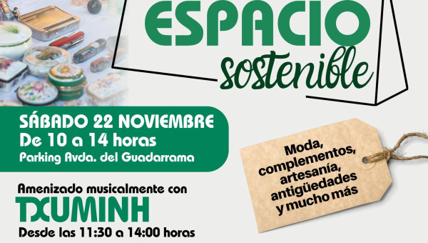 Llega la segunda edición del mercadillo vecinal &quot;Pardiespacio sostenible&quot; a Villanueva del Pardillo