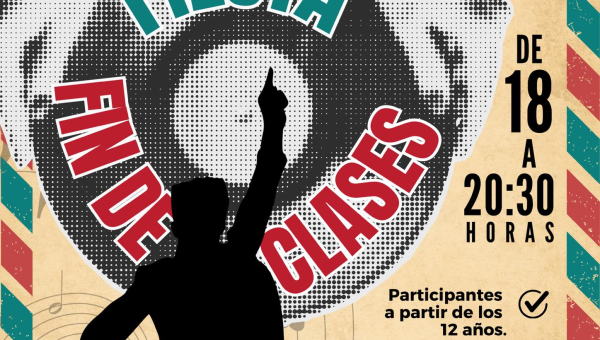 Actividades juveniles Centro Cívico. Fiesta juvenil de fin de clases en Villanueva del Pardillo.