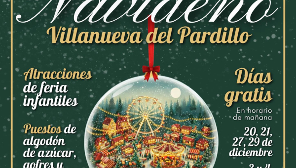 Parque navideño con atracciones infantiles, puestos de dulces y castañas y mucha diversión en Villanueva del Pardillo
