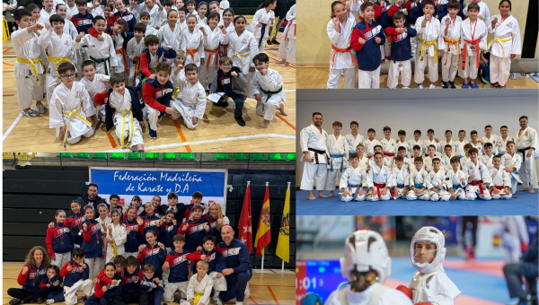 Enhorabuena al Club Karate José Mateos de Villanueva del Pardillo por sus éxitos deportivos en febrero