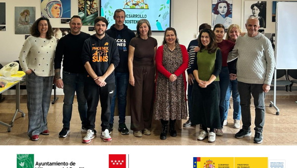 Clausura de la formación del programa de activación profesional en Villanueva del Pardillo 