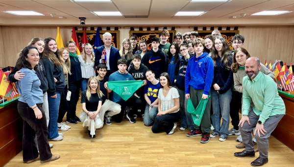 Villanueva del Pardillo recibe a los alumnos de EE.UU. del programa de intercambio escolar