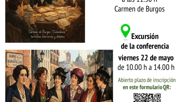 Mujeres con Mayúscula. Conferencia Mujeres del Barrio Maravillas y recorrido guiado por Madrid