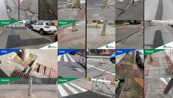 Villanueva del Pardillo continúa realizando actuaciones de mantenimiento y reparación del viario público