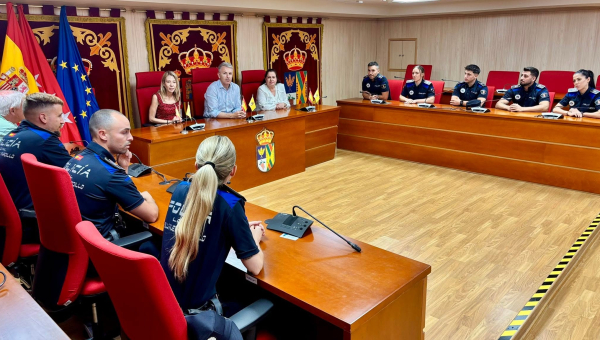 Villanueva del Pardillo refuerza la seguridad con la incorporación de ocho nuevos agentes de Policía Local