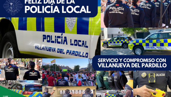 Día de la Policía Local, servicio y compromiso con Villanueva del Pardillo
