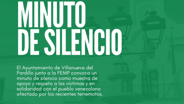 Convocado minuto de silencio en Villanueva del Pardillo