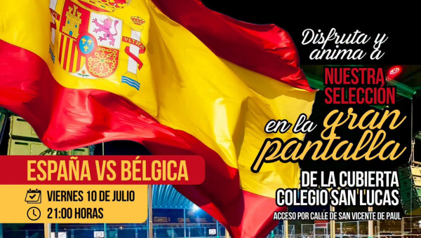 Villanueva del Pardillo con España. Gran pantalla para apoyar a nuestra Selección en cuartos
