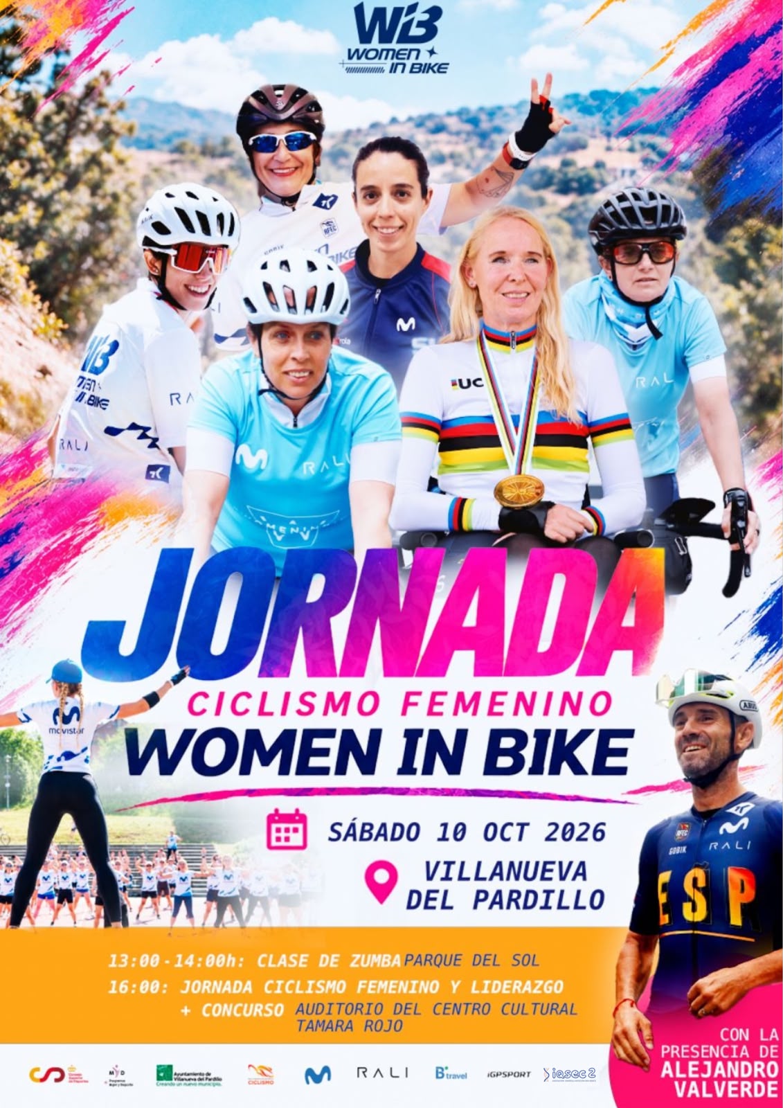 Villanueva del Pardillo se convierte este fin de semana en el epicentro del ciclismo con Women in bike