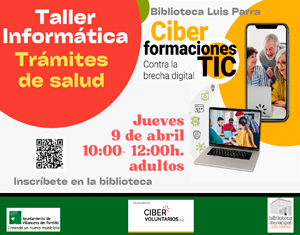 Taller de informática para mayores, jueves 9 de abril'26