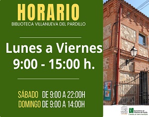 Biblioteca Municipal Luis Parra, horario verano
