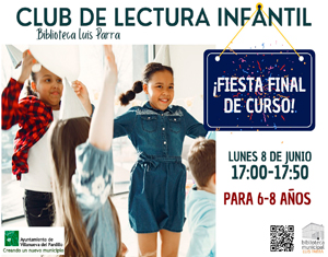 Club de lectura Infantil, lunes 8 de junio'26