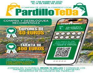 Gana 400 euros por consumir en los comercios de Villanueva del Pardillo a través de PardilloTeDa