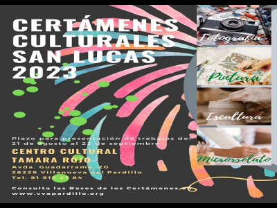 Participa en los Certámenes Culturales San Lucas'23