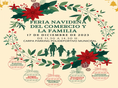 Feria Navideña del Comercio y la Familia, 17 de diciembre'23