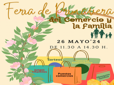 Feria de Primavera del Comercio y la Familia, 26 de mayo'24