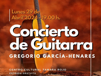 Concierto de Guitarra, 29 de abril'24