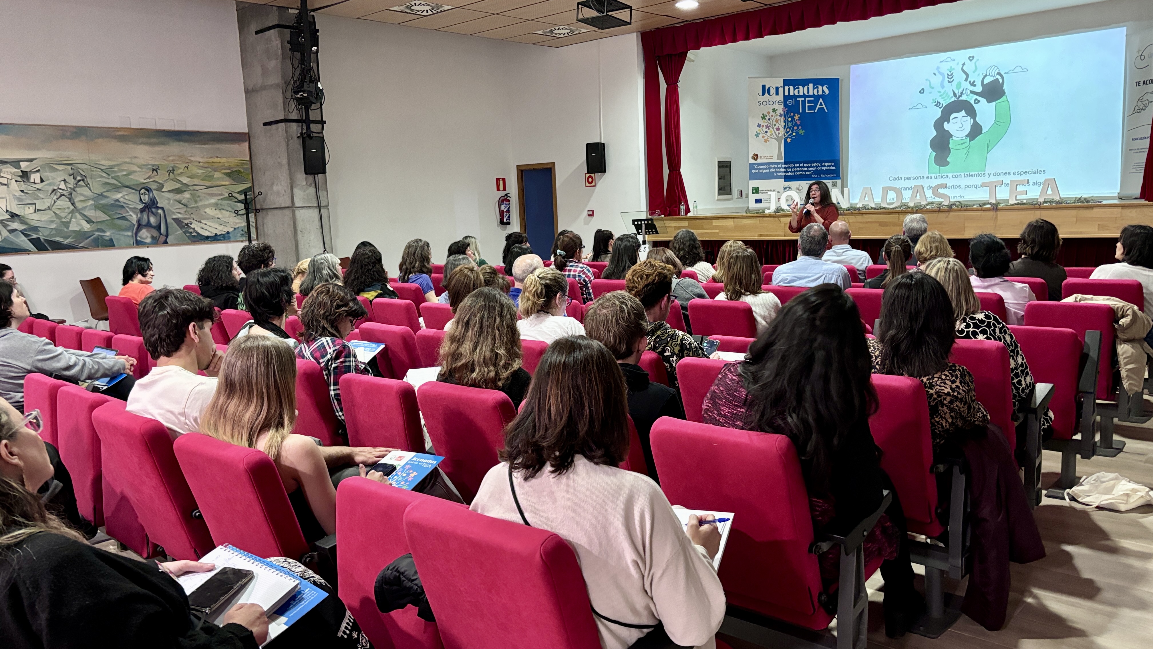 Continúan las cuartas Jornadas sobre el TEA en Villanueva del Pardillo