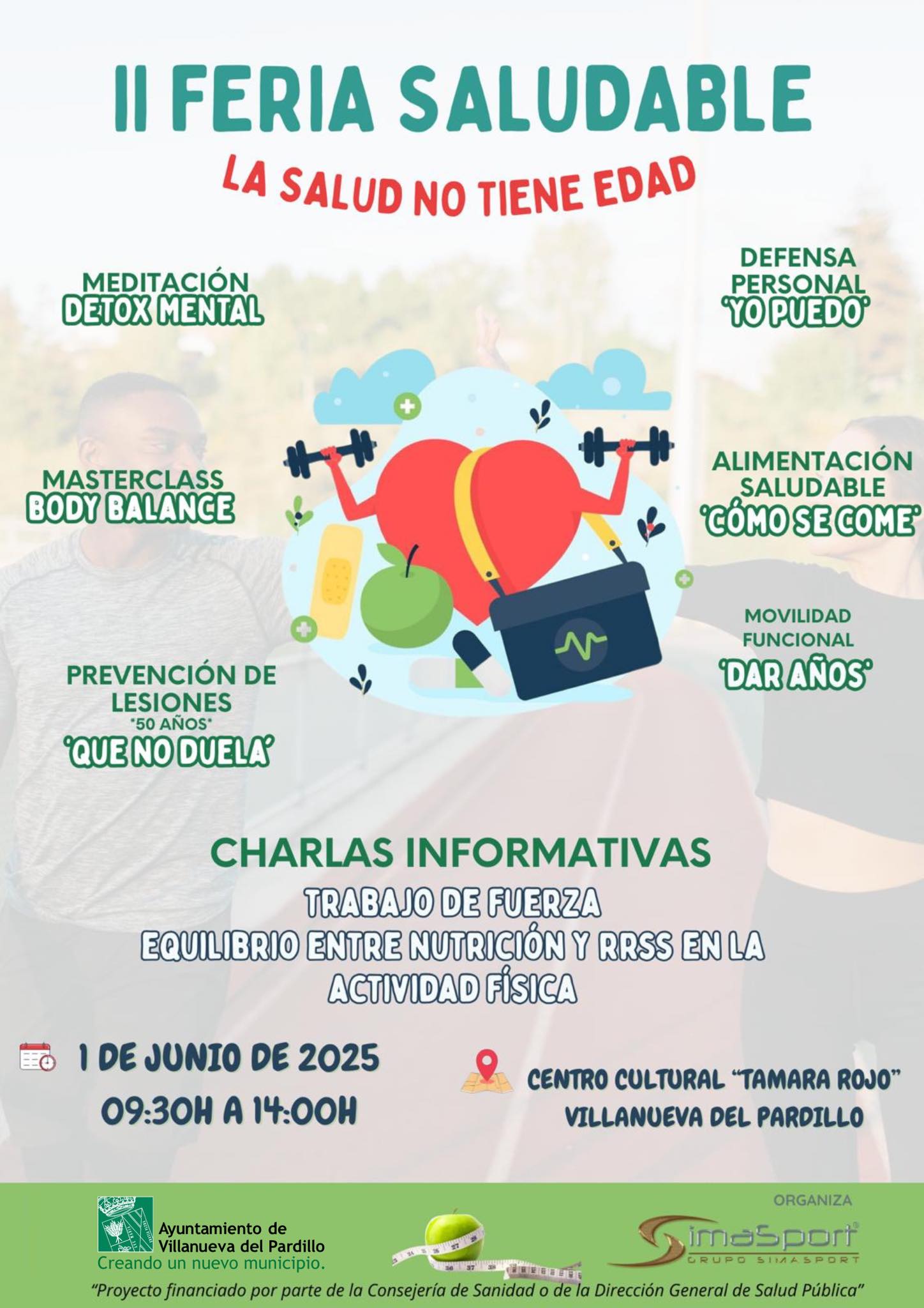 II Feria Saludable en Villanueva del Pardillo: La salud no tiene edad