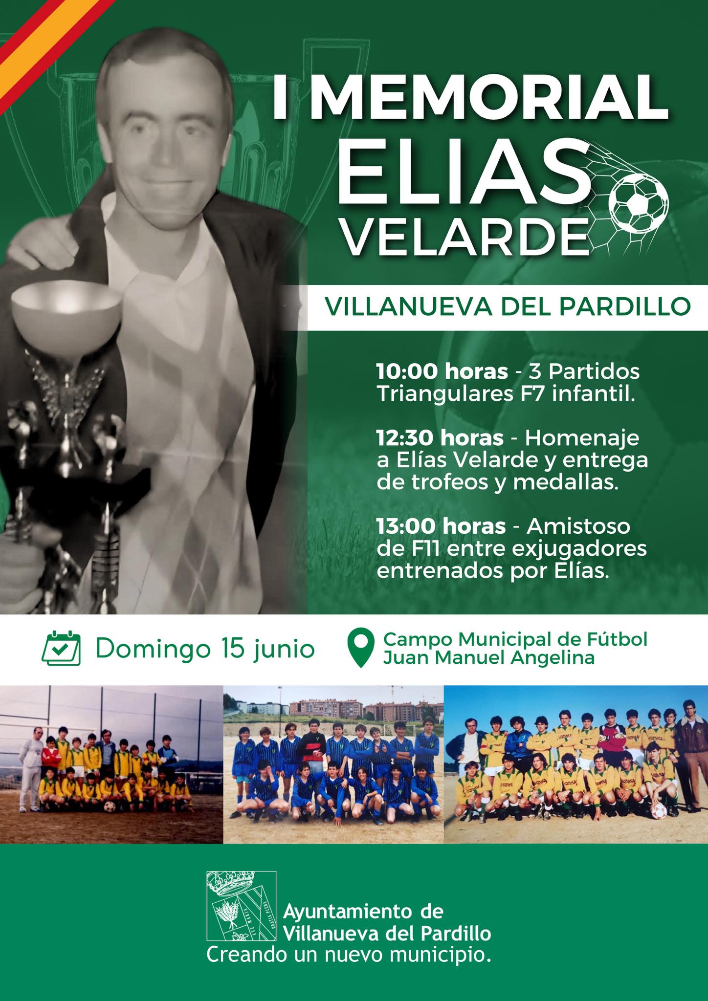 Villanueva del Pardillo celebra el Primer Memorial Elías Velarde