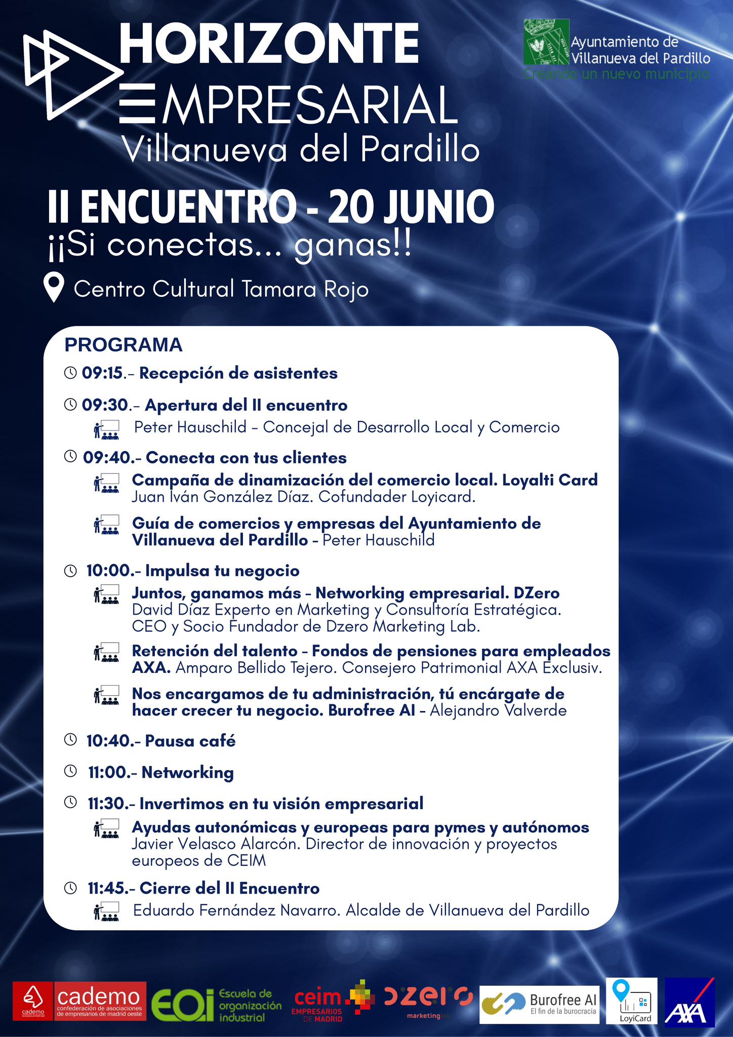 Villanueva del Pardillo apoya su tejido empresarial y fomenta el talento