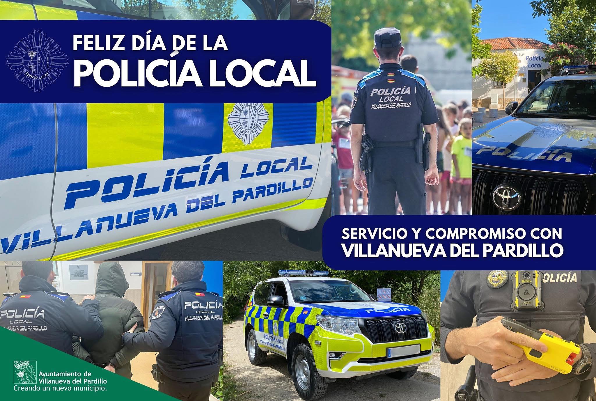 Día de la Policía Local, servicio y compromiso con Villanueva del Pardillo 