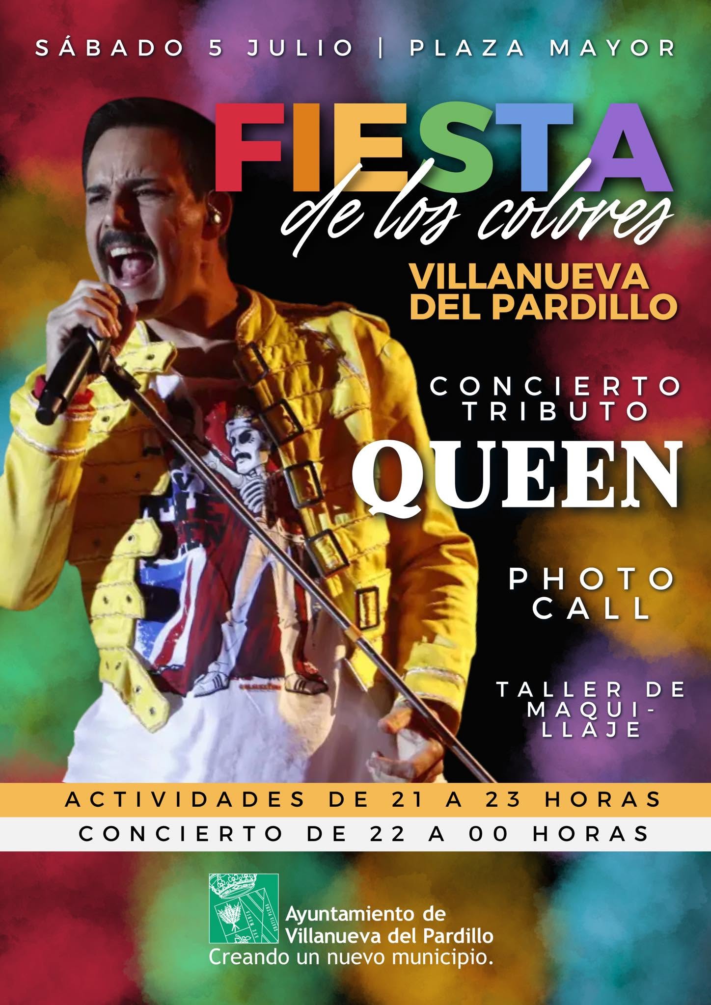 Fiesta de los colores en Villanueva del Pardillo