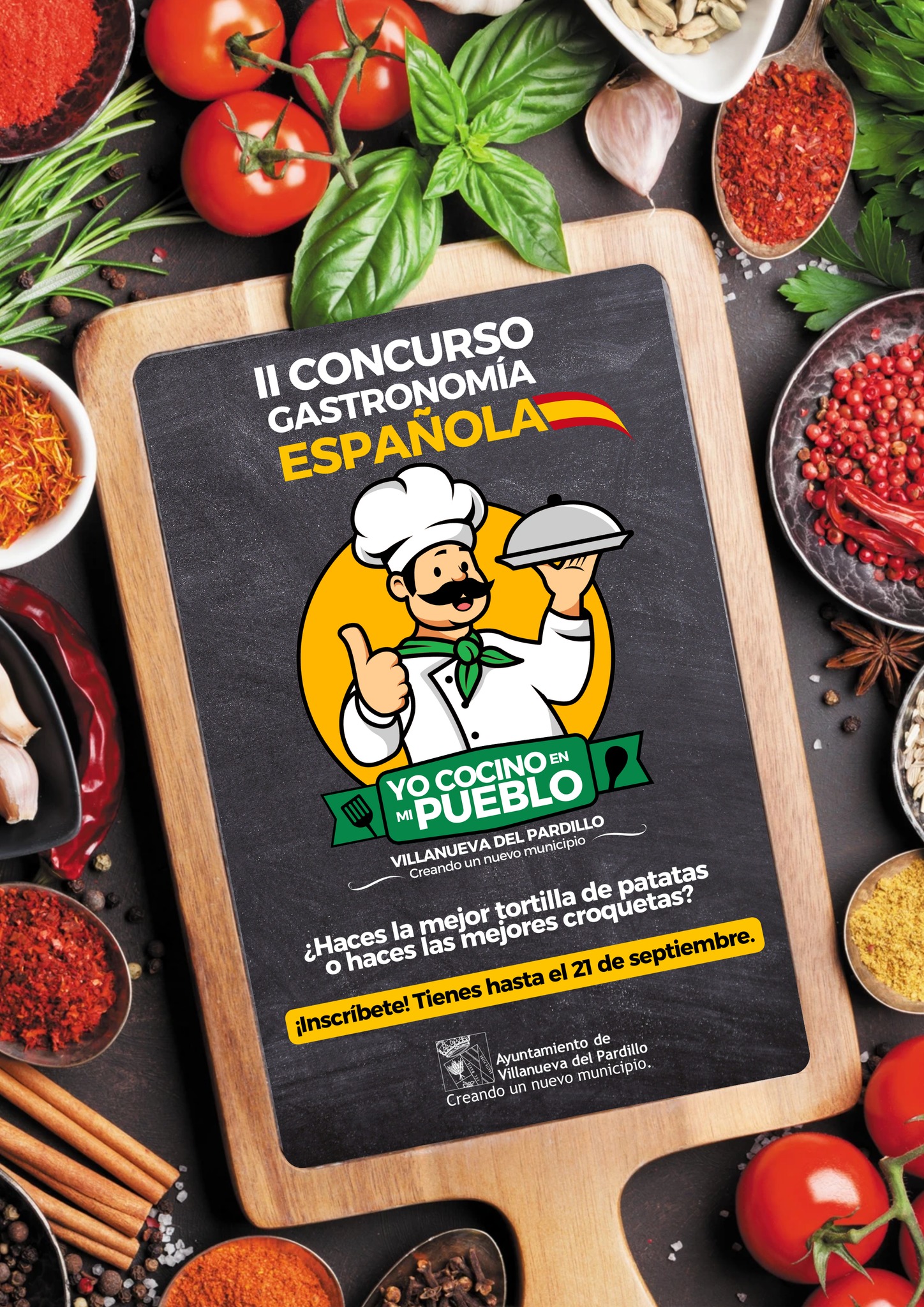 II Concurso de Gastronomía Española "Yo cocino en mi pueblo"