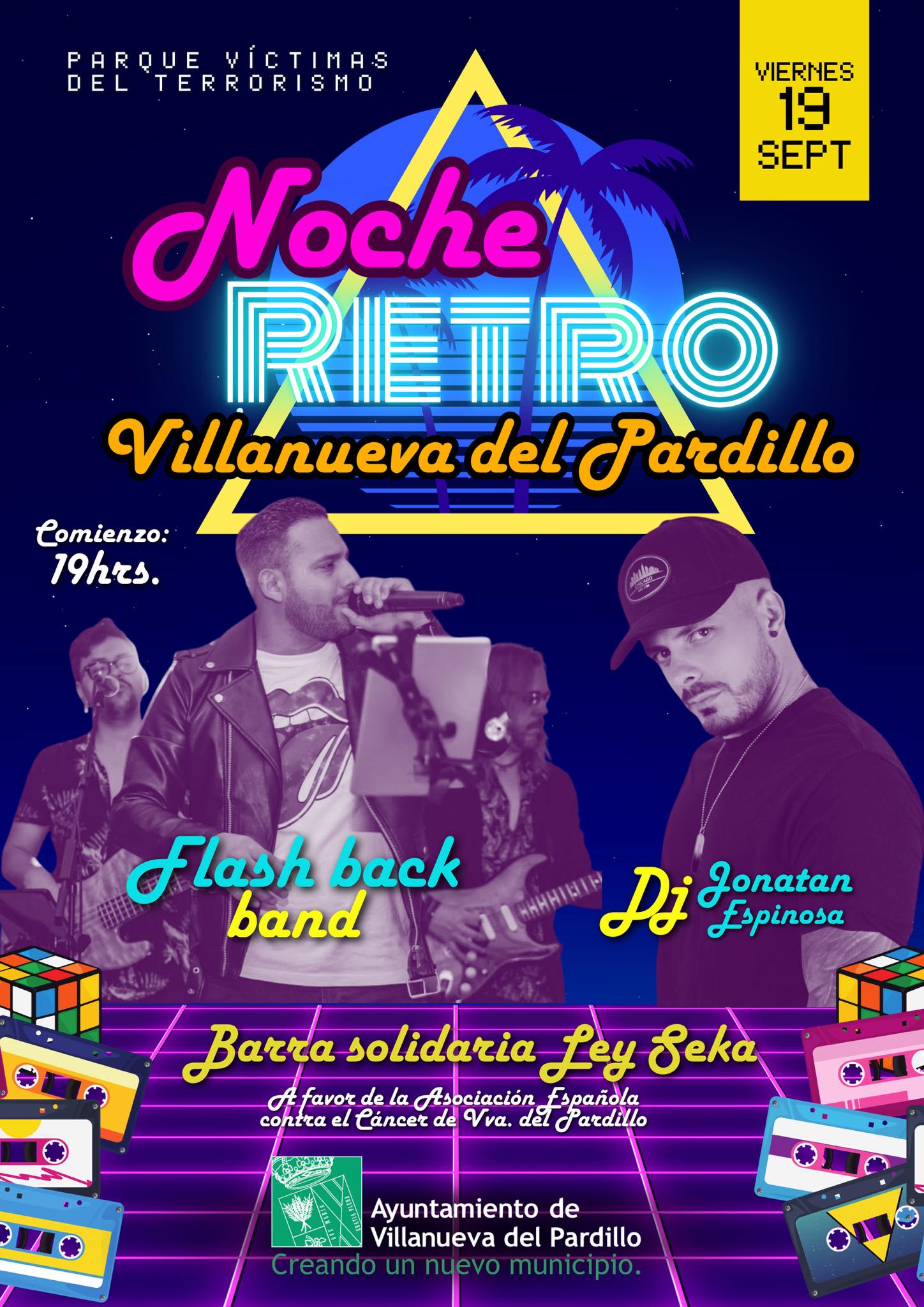 Villanueva del Pardillo celebra la Noche Retro: Un viaje musical a décadas más memorables