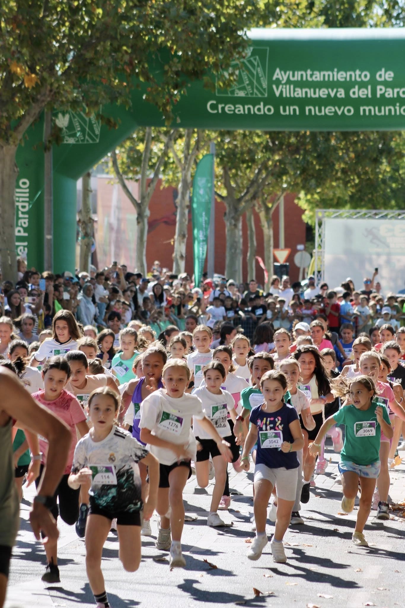Gran éxito de la 33ª Carrera Popular en Villanueva del Pardillo