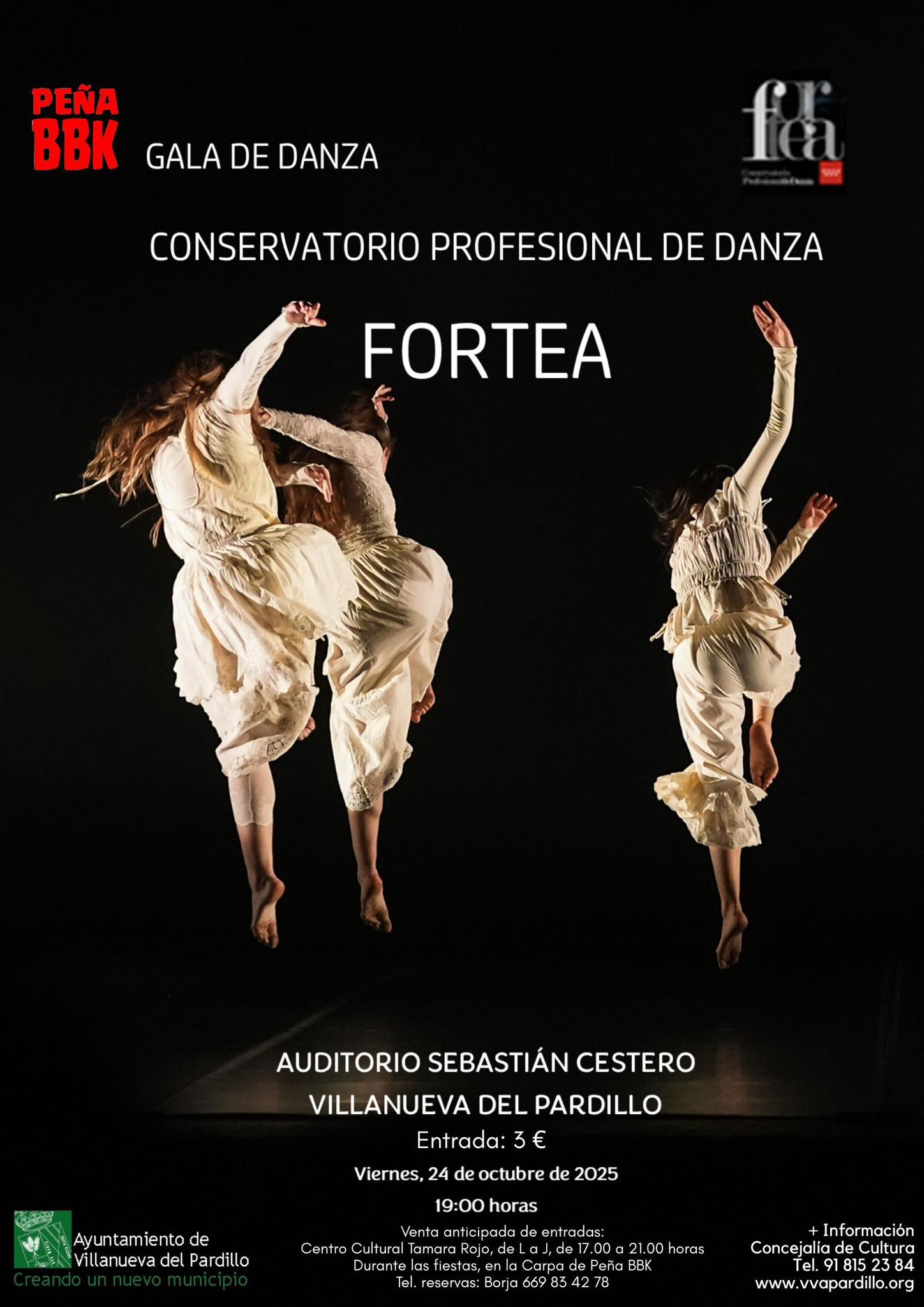 Gala de danza del Conservatorio Profesional de Danza Fortea en Villanueva del Pardillo