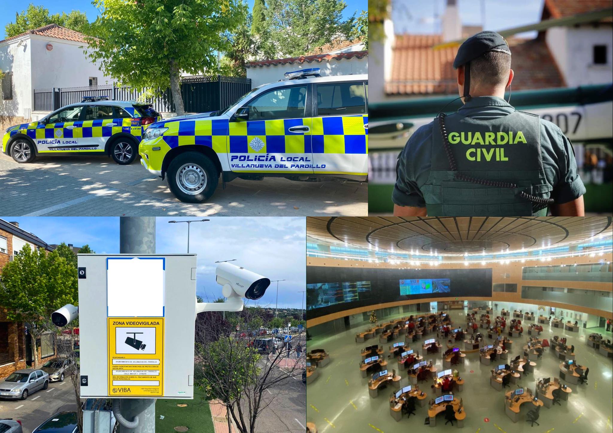 Policía Local de Villanueva del Pardillo interviene con éxito en un presunto asalto a dos vecinos del municipio