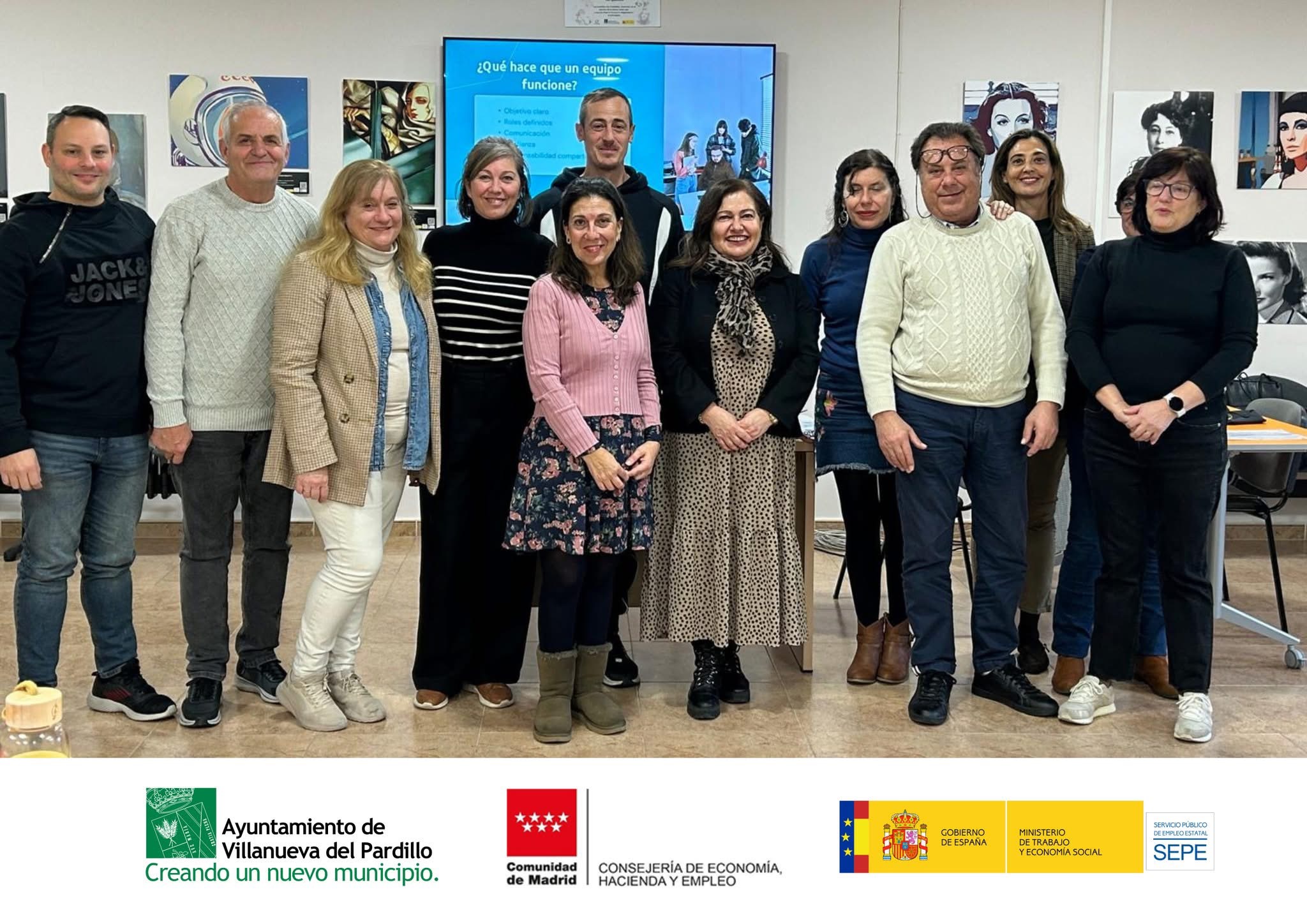 Formación para los participantes en el Programa de Activación Profesional en Villanueva del Pardillo