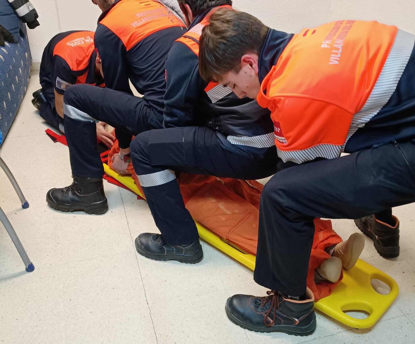 Guardias y prácticas de Protección Civil de Villanueva del Pardillo