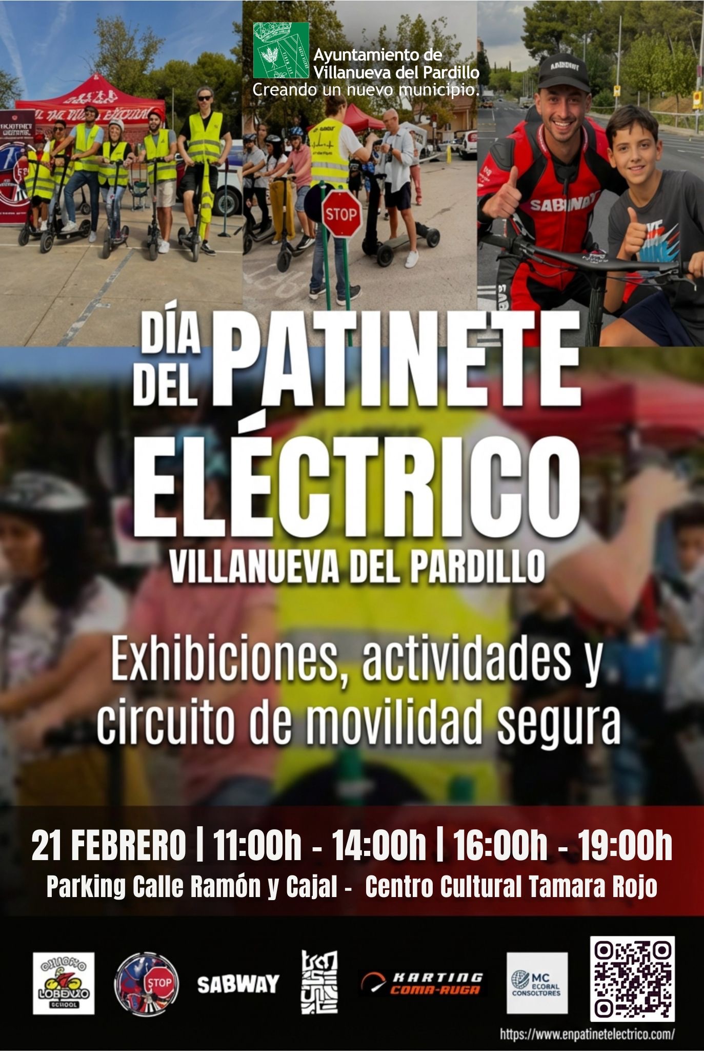 Llega el Día del Patinete Eléctrico en Villanueva del Pardillo