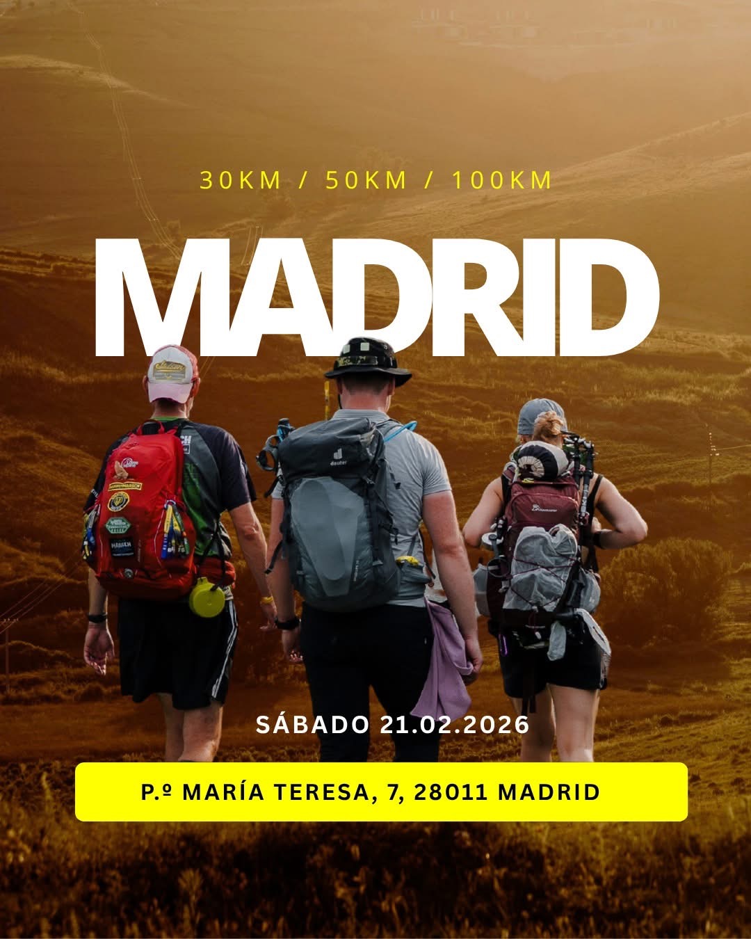 Villanueva del Pardillo será punto de avituallamiento de la Marcha del Mamut Madrid 2026